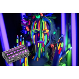 Location LED, UV 24 X 3 W