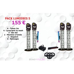 Location PACK LUMIERES 5