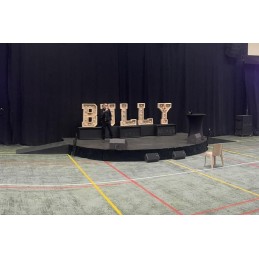 Location podium demi cercle...