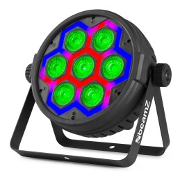 Location Par led 7x10w RGBW avec SMD RGB