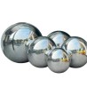 Location Boule Miroir Gonflable en PVC à 2 Couches, Grande Boule Argentée 60 cm